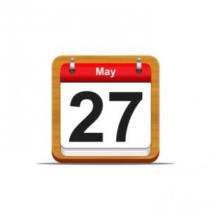 May 27.